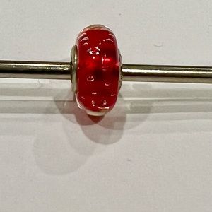 Pandora red bead